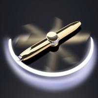 Gambar Hand Spinner Pen Pulpen Lampu LED Fidget Spinner Mainan Kado Anak dari rustinah1765776 undefined 3 Tokopedia