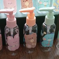 Gambar Botol Plastik Sabun Kosong Pump 100 ml 75 ml Kartun Motif Gambar - Bebek Hijau dari wlzz_NEW undefined 2 Tokopedia