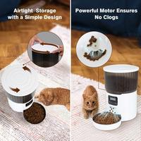 Gambar 4L Smart Pet Cat Dog Automatic Pet Food Feeder Dispenser Kucing Anjing dari athar petshop undefined 3 Tokopedia