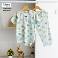 Gambar GREET NIGHT WEAR - PIYAMA PENDEK PANJANG TENCEL ANAK MIX (TC-KD) PP (2) Terbaik dari Angkasatokped undefined 1 Tokopedia