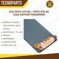 Gambar GROSIR LCD OPPO A74 4G / OPPO A95 4G OLED + FINGERPRINT FUNGSI ORIGINAL 100% FULLSET TOUCHCREEN dari Blakes undefined 3 Tokopedia