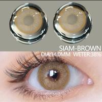 Gambar rcsbeauty - softlens warna biru coklat ungu - SIAM BLUE dari Felixei undefined 3 Tokopedia