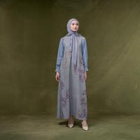Gambar ZM Zaskia Mecca - Hesha Gamis Dress - Jelita Indonesia - Edisi Palembang dari GROSIR KERANG MOTIF TERRBARRRU undefined 2 Tokopedia