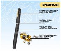 Gambar Alat Pancing Ikan Mini FISHING ROD PENA PUPLEN Mancing Joran Portable  -HVYM dari Hrvymart undefined 5 Tokopedia