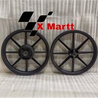 Gambar Velg Racing Yamaha RX King V Rossi Zigen Swan Palang 8 Ring 17 / 17 - Hitam dari Mutiara Sembilan 9 undefined 2 Tokopedia