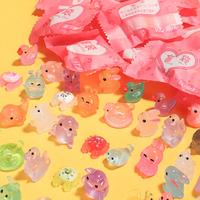 Gambar 10pcs Cute Mini Resin Animal Figures Model Blind Bag Toys Action Surprise Dolls Figures For Kids Gifts dari violstrore undefined 2 Tokopedia