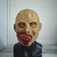 Gambar Bald Zombie Mask Halloween Cosplay Scary Infected Person Masks Creepy Monster Full Head Realistic Broken Face Horror Latex Mask dari okbos000 undefined 3 Tokopedia