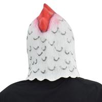 Gambar 1PC Cosplay Richard Rooster Full Face Mask Funny Animal Head White Rooster Masks Hotline Miami Game Props Mad Chicken Mask dari okbos000 undefined 5 Tokopedia