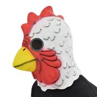 Gambar 1PC Cosplay Richard Rooster Full Face Mask Funny Animal Head White Rooster Masks Hotline Miami Game Props Mad Chicken Mask dari okbos000 undefined 4 Tokopedia