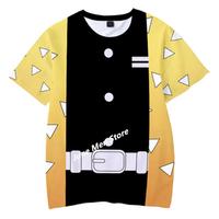 Gambar (Uniqlo) Anime Demon Slayer Kimetsu No Yaiba T-shirt Cosplay Summer Short Sleeve Childrens Clothing Cartoon Ghost Blade T-shirt dari MAMAN resi070 undefined 1 Tokopedia