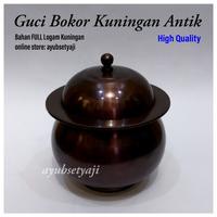 Gambar Guci Bokor kuningan 05 ( D16 x 18cm ) Tempat Dupa Ratus Wadah Air Suci Bali Guci no5 P8T hiolo Brass gentong bakar kemenyan buhur aromaterapi dari sang store2 undefined 3 Tokopedia