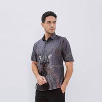 Gambar Odza Classic Baju Batik Pria Lengan Pendek Big Size Regular dan Slim Fit Fashion Modern Duroit Katun Kombinasi Motif Formal Keren Printing Nyaman - SllimFit Size M dari Odza Classic undefined 2 Tokopedia
