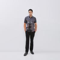 Gambar Odza Classic Baju Batik Pria Lengan Pendek Big Size Regular dan Slim Fit Fashion Modern Duroit Katun Kombinasi Motif Formal Keren Printing Nyaman - SllimFit Size M dari Odza Classic undefined 5 Tokopedia