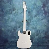 Gambar John 5 Ghost TL 6-String Electric Guitar in Arctic White, Mahogany Body with Red Trim, Custom Neck, Arcade Style Kill Switch dari KATAK BITSER undefined 2 Tokopedia