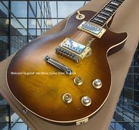 Gambar China electric guitar flame maple top hand made heavy relic smoky color dari Grosir Singkong undefined 5 Tokopedia