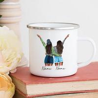 Gambar Personalised Best Friend Mug Customized Name Coffee Mugs Drink Wine Juice Tea Cups Cartoon Girls Printed Cup Gifts for Friends dari REVA WIJAYA Dj undefined 5 Tokopedia