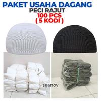 Gambar 5 Kodi Isi 100 Pcs Peci Rajut Grosir Partai / / Peci Rajut Kodian / Peci Rajut Haji / Peci Haji / Peci Dewasa / Peci Mekah / Peci Makkah dari ponsel indra undefined 1 Tokopedia