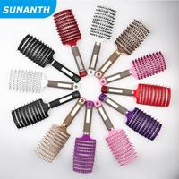 Gambar Magic Demelant Brush Bristle Nylon Massage Hairbrush Wet Curly Detangle Anti-Static Hair Brush Salon Professional Hair Styling dari REVA WIJAYA Dj undefined 1 Tokopedia