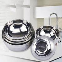 Gambar Stainless Steel Rice Soup Heat Insulated 304 Double Walled Bowl Salad Mixing Thickened Double Layer Soup Bowl And Rice Bowl dari Broken Clouds 2 undefined 2 Tokopedia