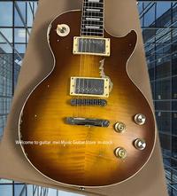 Gambar China electric guitar flame maple top hand made heavy relic smoky color dari Grosir Singkong undefined 4 Tokopedia