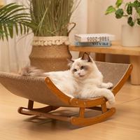 Gambar Cat Scratching Board Bed  Rocking Chair Cat House Ergonomic Curve Easy Installation Furniture  for Indoor Use dari mniflimaf undefined 1 Tokopedia