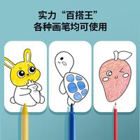 Gambar DIY Drawing Roll Sticky Color Filling Paper Graffiti Scroll Coloring Roll Kids DIY Painting Educational Toys For Children dari Pt tembakau sintetis undefined 3 Tokopedia