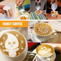 Gambar Milk Jug Latte Art Gelas Susu Kopi Espresso Frother Foam 150/200/350/600/900ml Gelas Pitcher Kopi Stainless Steel - 150ml dari Gudang Premium Store undefined 5 Tokopedia