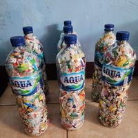 Gambar Ecobrick Botol Aqua 1500 ml Ramah Lingkungan Ekobrik Kerajinan Plastik Daur Ulang dari ikutraestoko0191810 undefined 2 Tokopedia