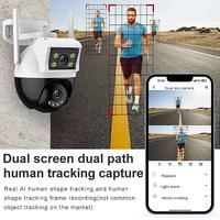 Gambar Seker V380 Pro Outdoor Wifi Cctv Dual Lens Dual Screens Kamera 360 Degree Ptz Rotation Control Security Camera dari MATZteez undefined 4 Tokopedia