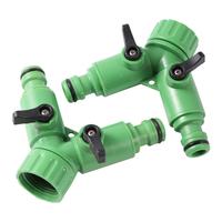Gambar 3/4 inch Y Valve Splitter Garden Irrigation Hose Fitting 2-Way Valve Quick Connector Agriculture Watering Faucet Adapter Switch dari greldruph undefined 5 Tokopedia