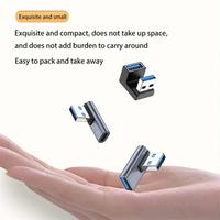 Gambar 90 Degree Elbow Adapter USB Type A Type C 3.1 Converter Fast Charging - A dari kiistore3 undefined 3 Tokopedia