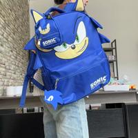 Gambar READY STOCK BALI 2024 Original Sonic Anime Cartoon Blue Backpack for Students Large Capacity 2in1 Schoolbag for Children Christmas Brithday Gift dari Blexuzag undefined 2 Tokopedia