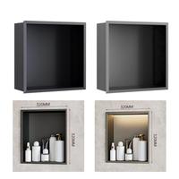 Gambar Aluminum Alloy Shower Niche *Wall Niche Bathroom Shelf Soap Niche Elegant Easy to Install Recessed Niche for Soap dari Pak sujono store undefined 3 Tokopedia