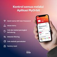 Gambar Telkomsel Orbit Mifi N3 Pro Portable Modem Wifi (Baterai Besar 3000 mAh) - Free 15GB untuk 60 hari 4G High Speed Bonus Data Garansi Resmi HKM 3 Tahun K449 - Faco Tech - Orbit Mifi N3 dari Faco Tech undefined 3 Tokopedia