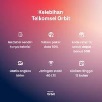 Gambar Telkomsel Orbit Mifi N3 Pro Portable Modem Wifi (Baterai Besar 3000 mAh) - Free 15GB untuk 60 hari 4G High Speed Bonus Data Garansi Resmi HKM 3 Tahun K449 - Faco Tech - Orbit Mifi N3 dari Faco Tech undefined 2 Tokopedia