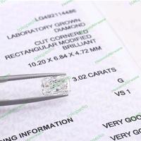 Gambar Ready Gan Radiant - Diamond Lab Grown Cvd Ht Sertifikat I Asli Berlian 100% Ready Gan - 3ct F VS1 dari Thanos Stones undefined 4 Tokopedia