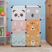 Gambar Informa Lemari Pakaian Plastik Multifungsi Animals Series Wardrobe Storage Kabinet Tempat Simpan Baju Lemari Pintu Ayun Tarik Aesthetic dari bariahkemeja863 undefined 2 Tokopedia