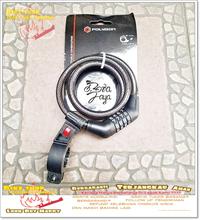 Gambar KUNCI SEPEDA SPIRAL LILIT POLYGON 4 NOMOR HITAM Sepeda MTB BMX dari ketawahobby undefined 1 Tokopedia