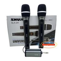 Gambar Mic Wireless SHURE SLX2H Microphone Tanpa Kabel Body Besi SLX-2H Mik Pegang Shure Werles dari A-SOUND undefined 4 Tokopedia