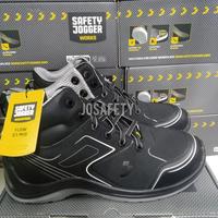 Gambar Sepatu Safety Jogger Flow Mid S3 Original Gratis Ongkir - Hitam, 38 dari PROSE MALL undefined 2 Tokopedia
