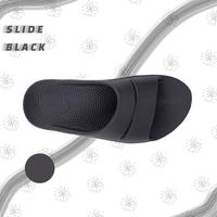 Gambar Ready Oofos Unisex Sandal Ooah Slide Black By Lucky Ols - Black, 36 dari Lucky Ols undefined 4 Tokopedia