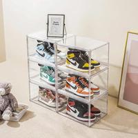 Gambar Sneaker Box / Shoe Box / Kotak Sepatu Transparan - Semi-Transparan dari kyara 1 undefined 3 Tokopedia