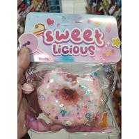 Gambar RHINO SQUISHY SWEETLICIOUS MAINAN ANAK BENTUK ANEKA KUE, ROTI PUDDING DONUT PERMEN dari excelstore175 undefined 3 Tokopedia