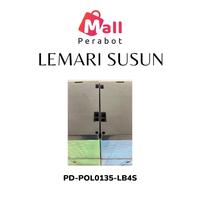 Gambar Mall Perabot AFFKH | Lemari MP Pakaian 4 Susun Plastik Persegi | Rak Baju Tingkat Jumbo Serbaguna Murah dari juharohkemeja546 undefined 3 Tokopedia