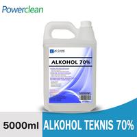 Gambar Alkohol 70% 5 Liter Etanol Metanol Non Food Grade Jk Care . dari tirta storesst undefined 3 Tokopedia