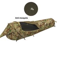 Gambar MT Military Hideaway Bivy Cover Stealth Compact Single-Pole Hooped Tent for Modular Sleeping Bag with Mosquito Net Mesh Multicam dari hidayati paraya undefined 2 Tokopedia