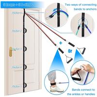 Gambar 12Pcs/Set Door Anchor Strap for Resistance Bands Exercises Multi Point Anchor Gym Attachment Workout Equipment for Home Fitness dari GEDRUG SHOP undefined 2 Tokopedia