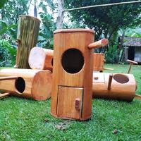 Gambar Glodok Burung Glodok Bambu super kandang kapsul kandang Aviari Aviary dari nusa niaga undefined 3 Tokopedia