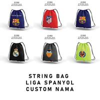Gambar New String Bag Bola | Real Madrid | Liga Spanyol | Barcelona | Custom | Tas Bola | Zyro Project dari industri omah undefined 2 Tokopedia