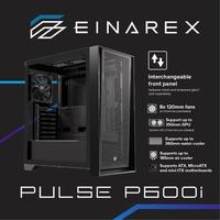 Gambar Casing PC Einarex P600i ATX Mesh + Temper Premium PC Case Include 1 FAN dari D'king Computer undefined 2 Tokopedia